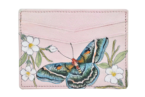 Anuschka Credit Card Case - Butterfly Melody
